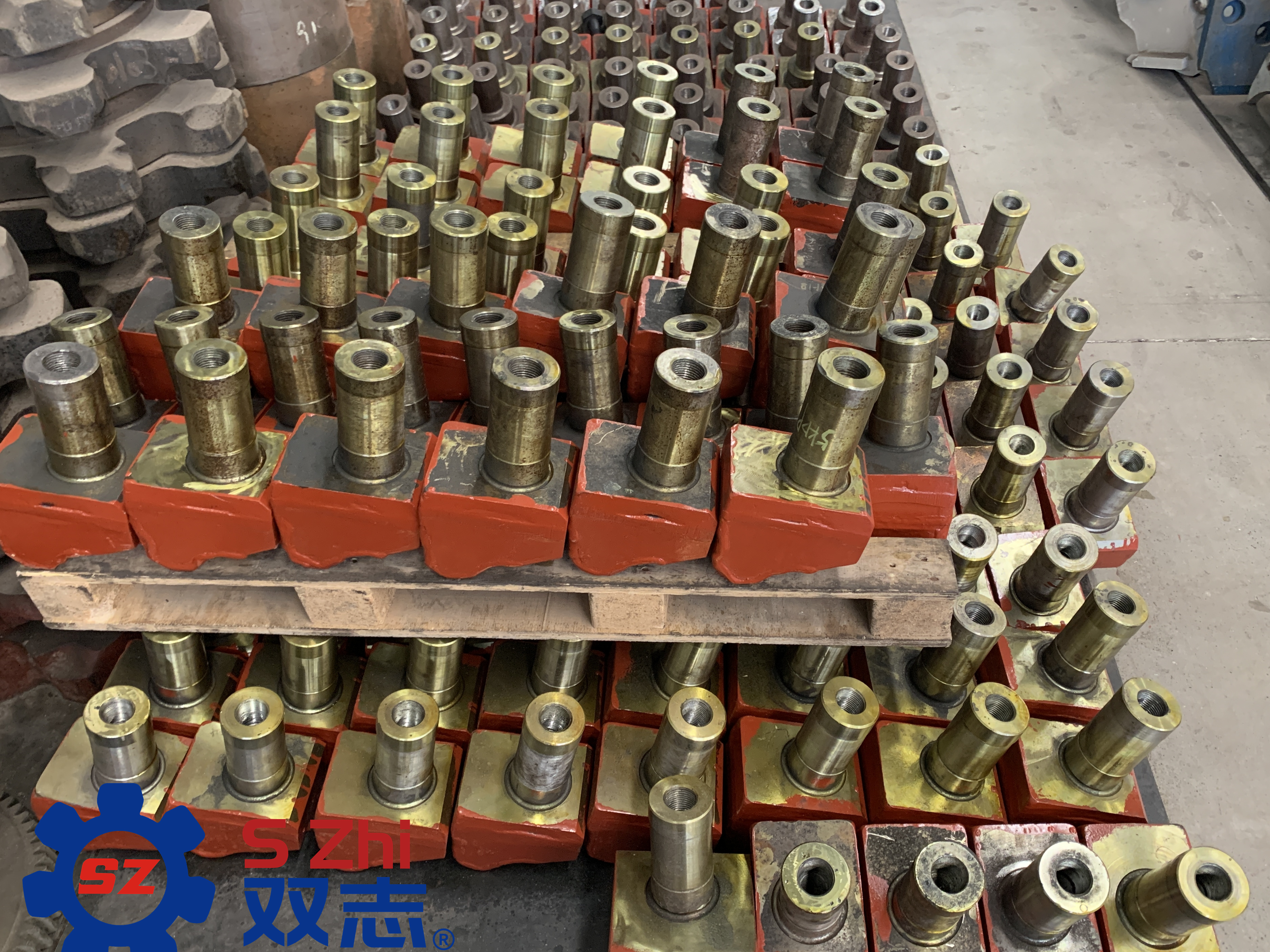 刮板機破碎軸組錘頭
